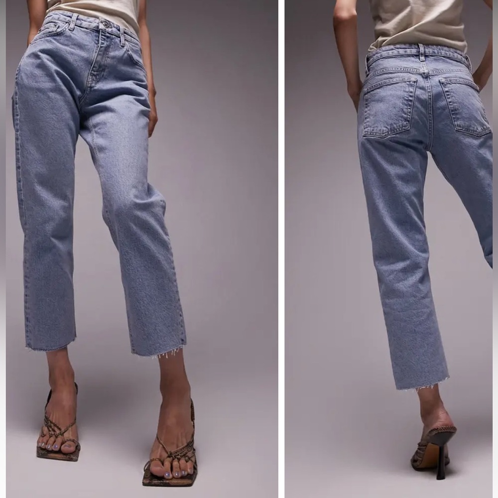 💙 Topshop washed jeans 💙